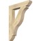 Ekena Millwork Funston Slat Rough Sawn Bracket, Douglas Fir, 4"W x 24"D x 32"H BKT04X24X32FST06RDF - alternate 1